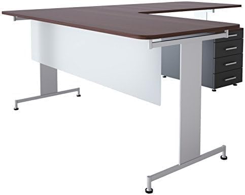 OBEX Table-Mounted Acrylic Desk Privacy & Modesty Panel