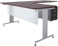 OBEX Table-Mounted Acrylic Desk Privacy & Modesty Panel