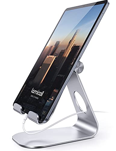 Lamicall Adjustable Tablet Desk Stand for 4–13-Inch Devices