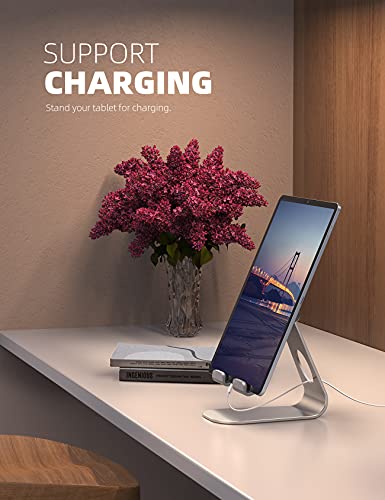 Lamicall Adjustable Tablet Desk Stand for 4–13-Inch Devices