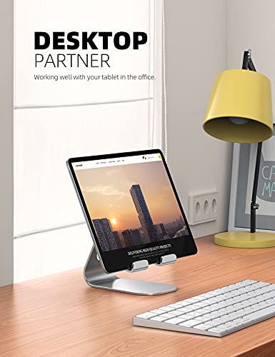 Lamicall Adjustable Tablet Desk Stand for 4–13-Inch Devices