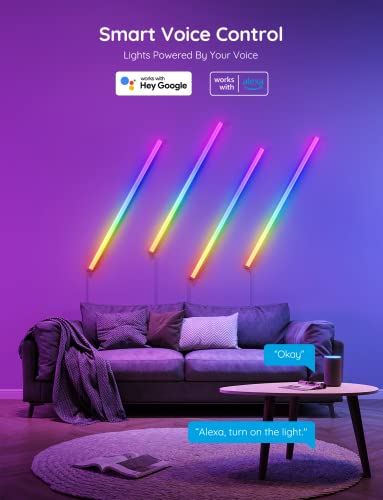 Govee Glide Smart LED Wall Light Bars for Home & Gaming