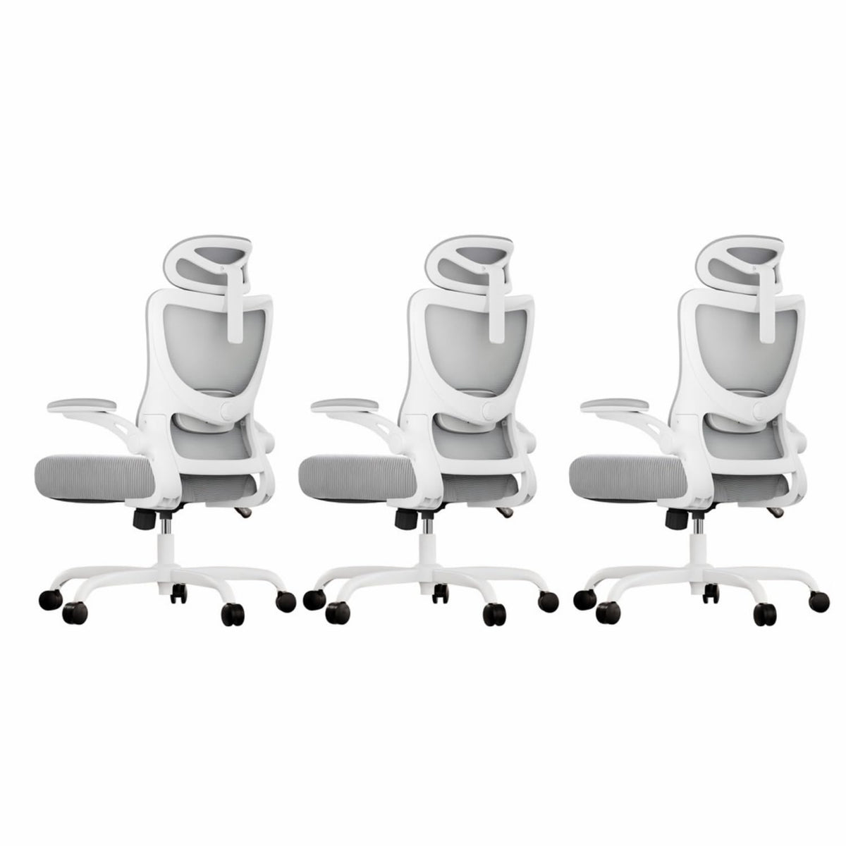Marsail Ergonomic Office Chair with Adjustable 3D Armrests