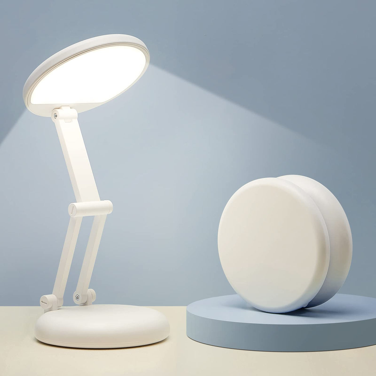 One Fire Rechargeable Desk Lamp for Home Office Use