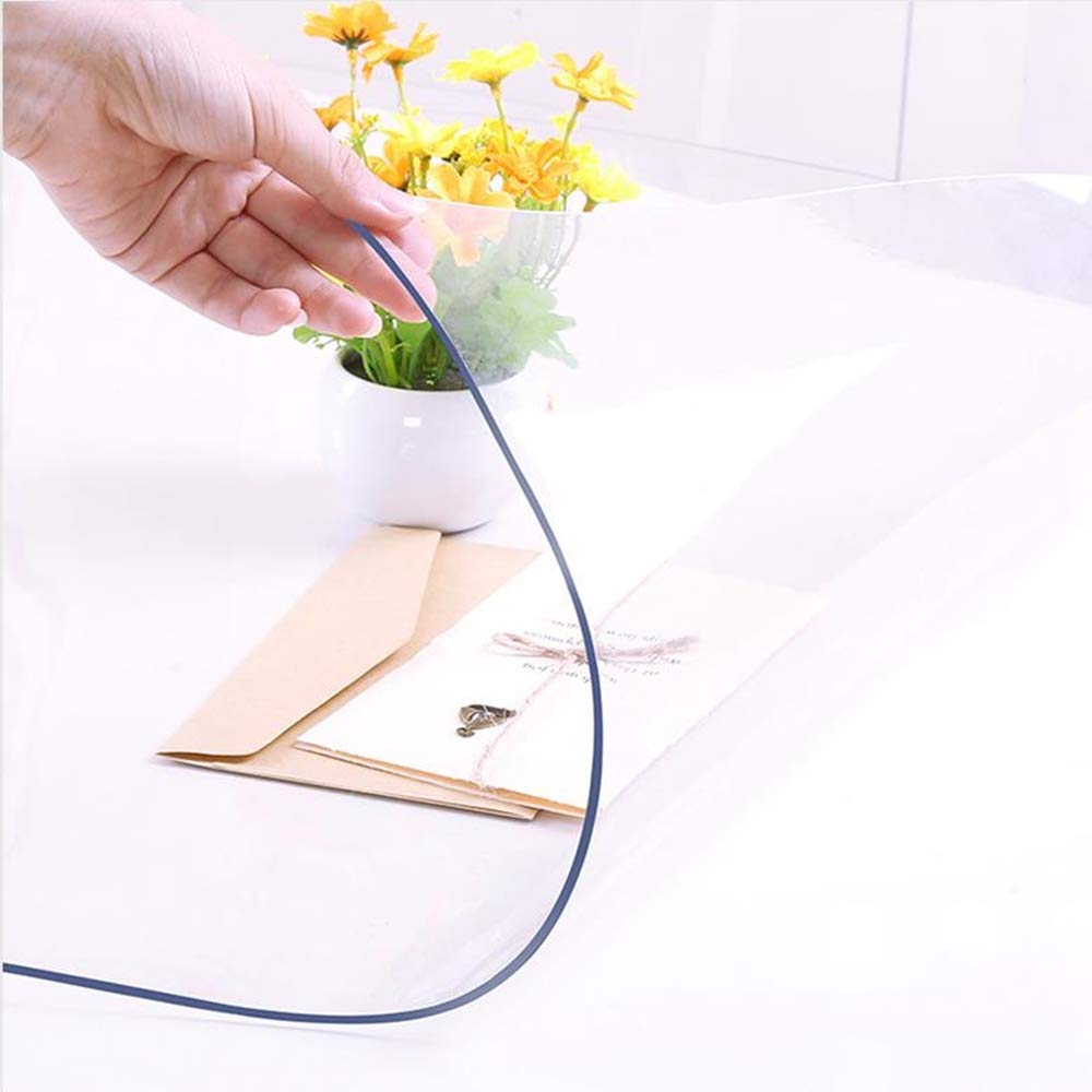 NECAUX Multi-Size Waterproof PVC Desk Protector Mat