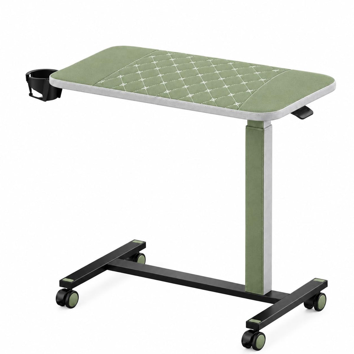 GTPLAYER Pneumatic Height-Adjustable Rolling Standing Desk