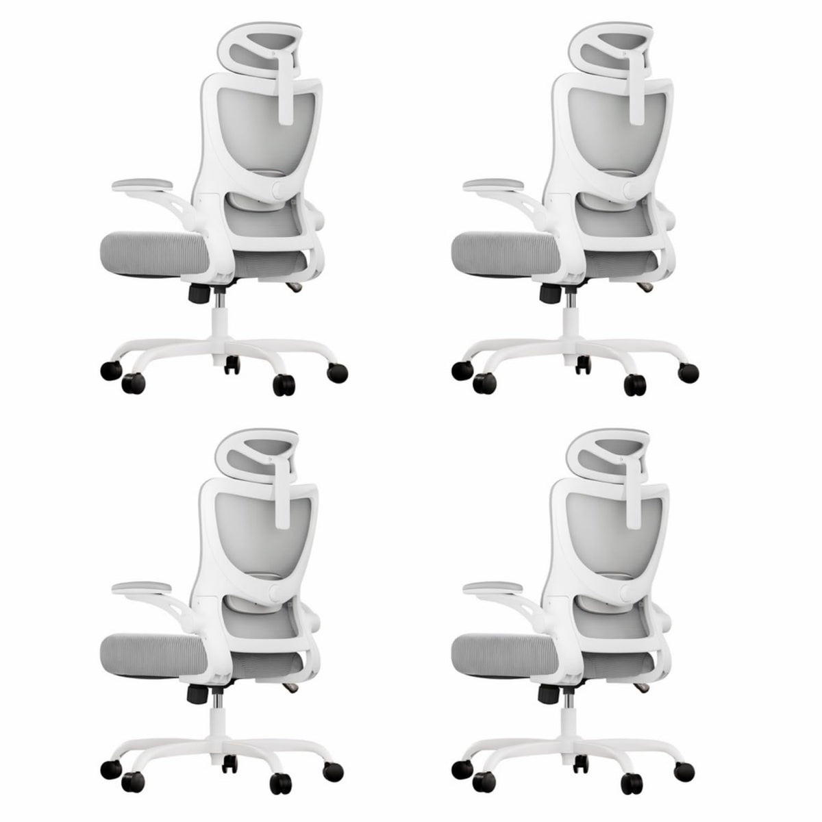 Marsail Ergonomic Office Chair with Adjustable 3D Armrests