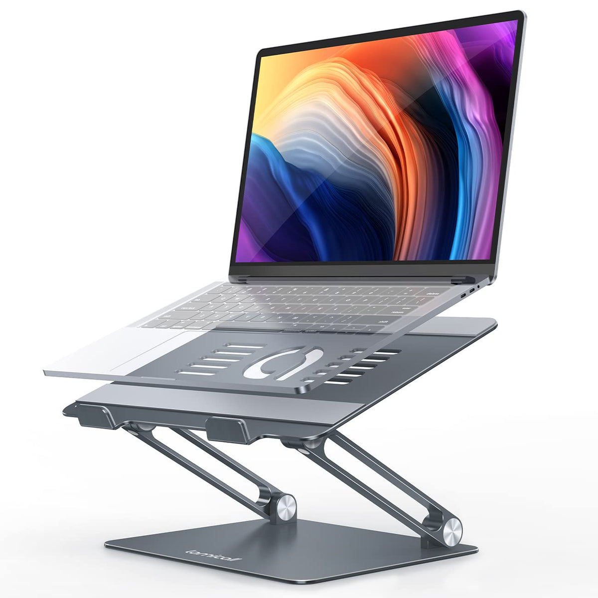 Lamicall Adjustable Laptop Desk Stand for 10–17.3-Inch Laptops