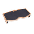 StrongTek Wooden Rocking Under-Desk Footrest, 350 lb Capacity