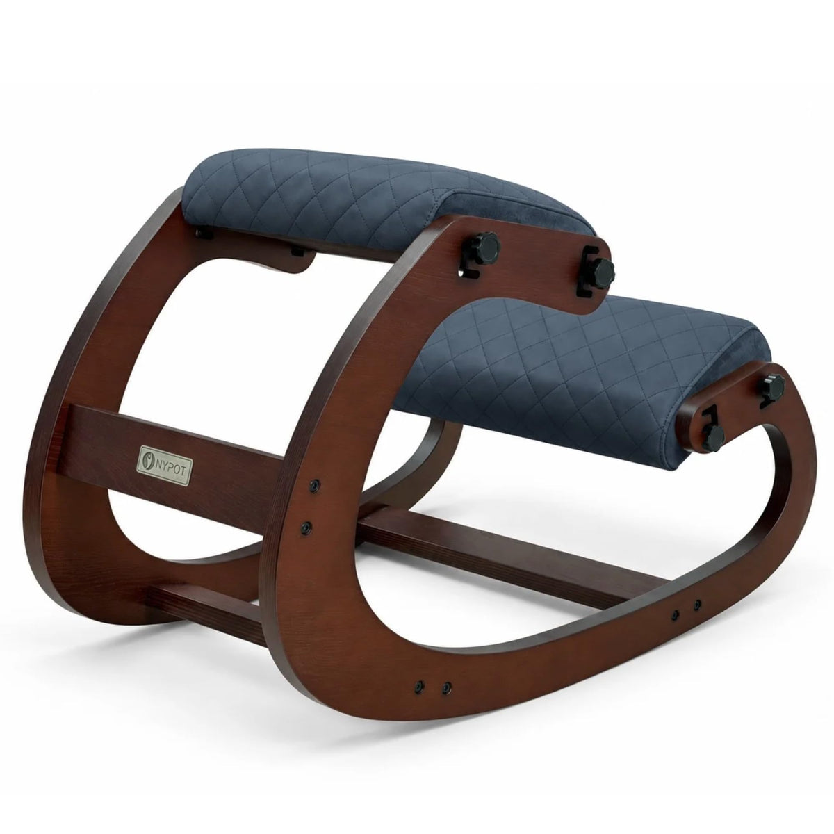 NYPOT Adjustable Ergonomic Rocking Kneeling Chair, 250 lb