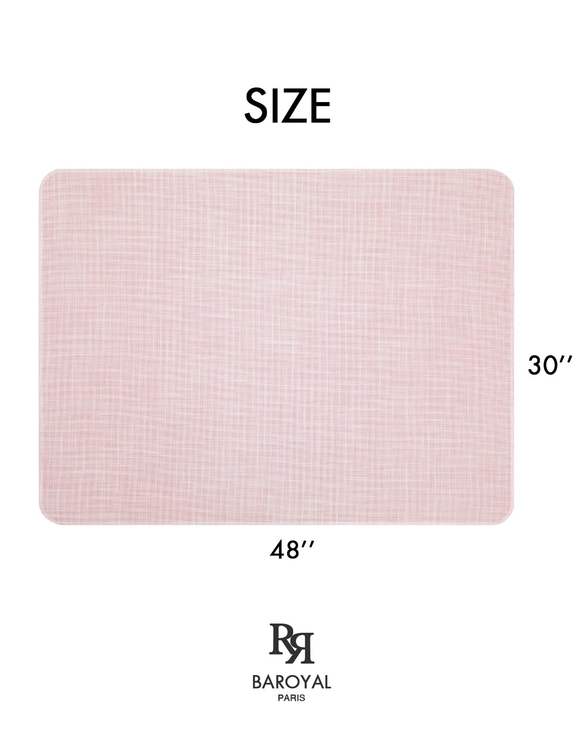Heavy-Duty Non-Slip PVC Office Chair Mat for Hard Floors