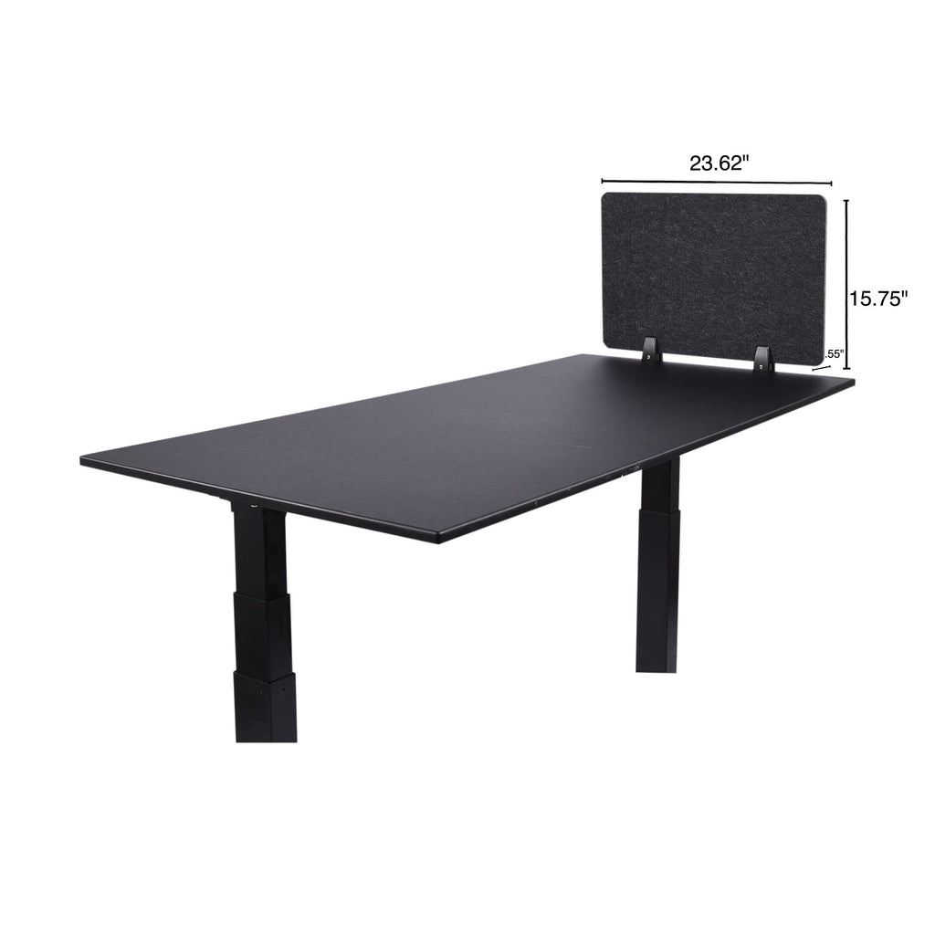 Stand Up Desk Store ReFocus Raw Clamp-On Acoustic Divider