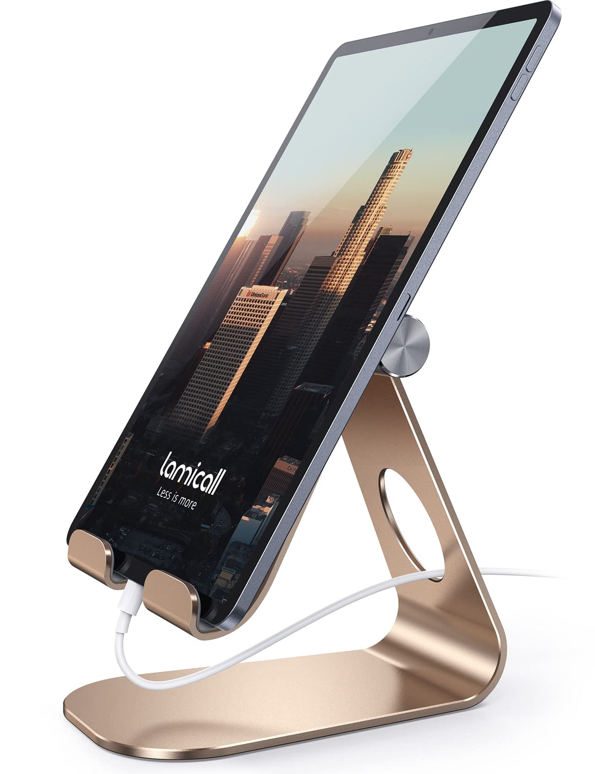 Lamicall Adjustable Tablet Desk Stand for 4–13-Inch Devices