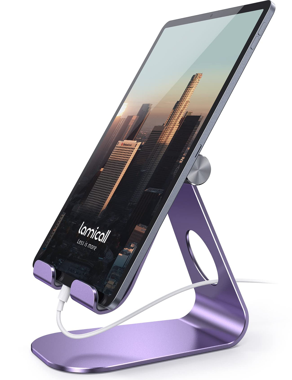 Lamicall Adjustable Tablet Desk Stand for 4–13-Inch Devices