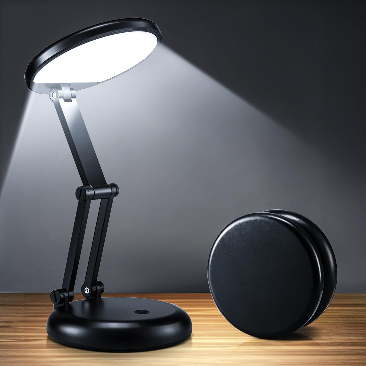 One Fire Rechargeable Desk Lamp for Home Office Use