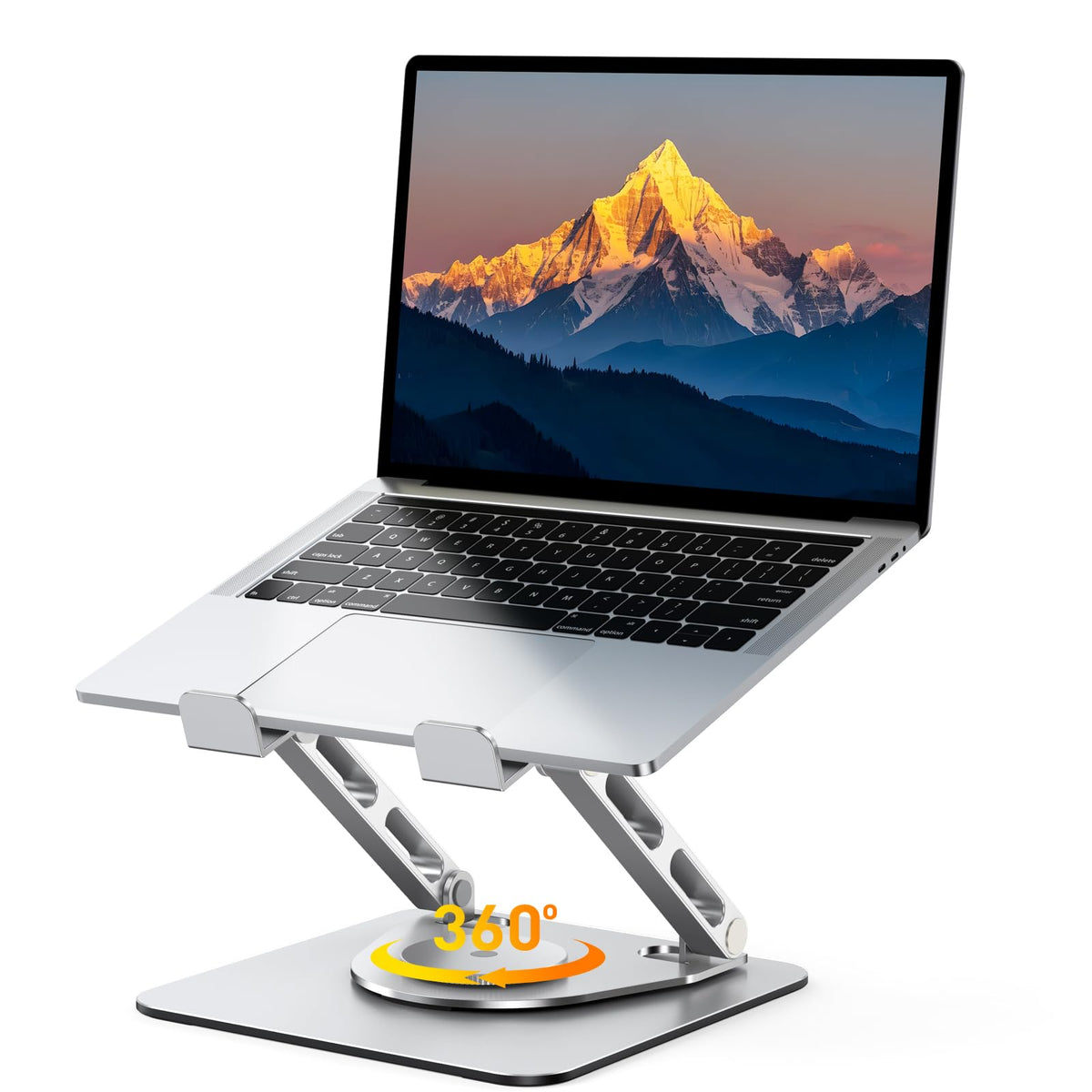 RIWUCT Adjustable Height Ergonomic Laptop Stand for Desk