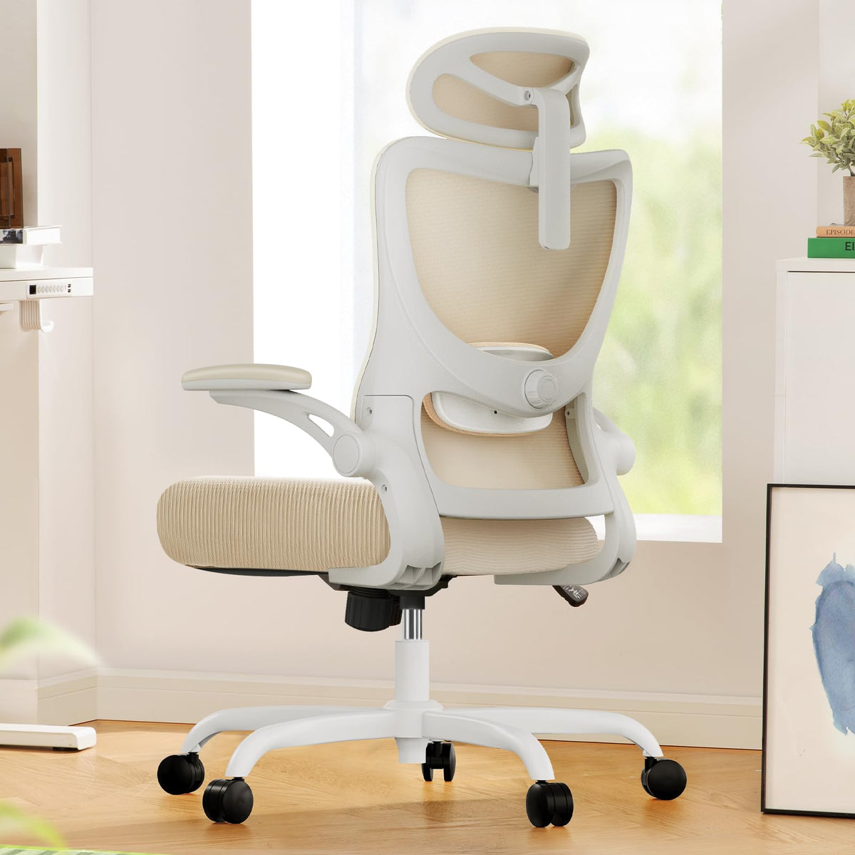 Marsail Ergonomic Office Chair with Adjustable 3D Armrests