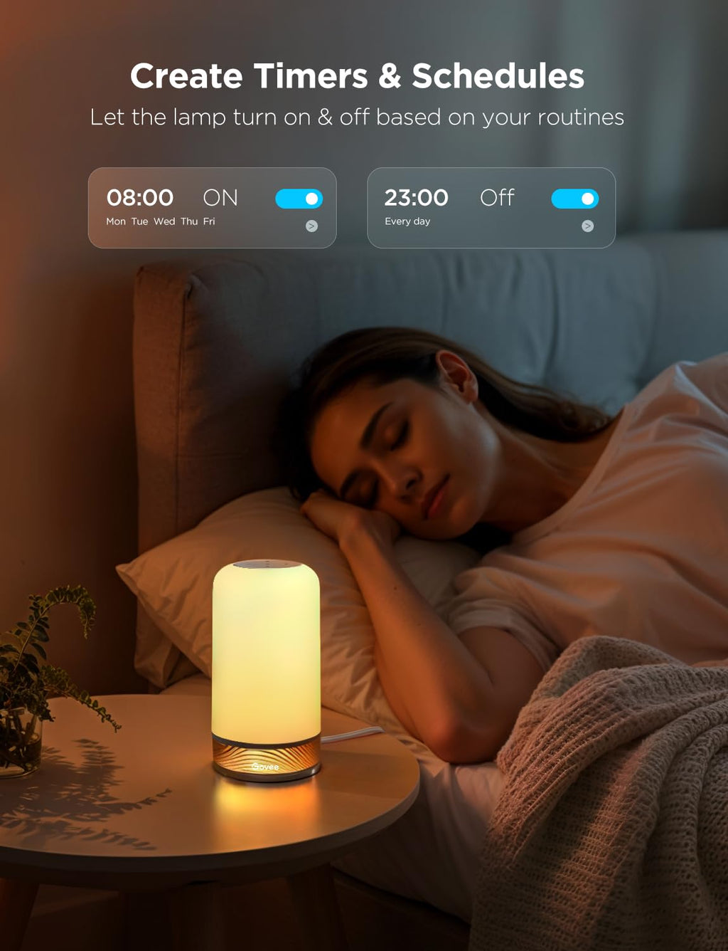 Govee RGBIC Smart Table Lamp 2 with Touch Control