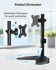 MOUNTUP Monitor Stand for Single, Dual or Triple Screens