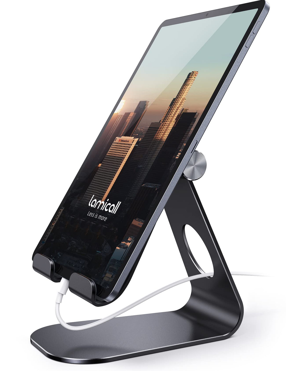 Lamicall Adjustable Tablet Desk Stand for 4–13-Inch Devices