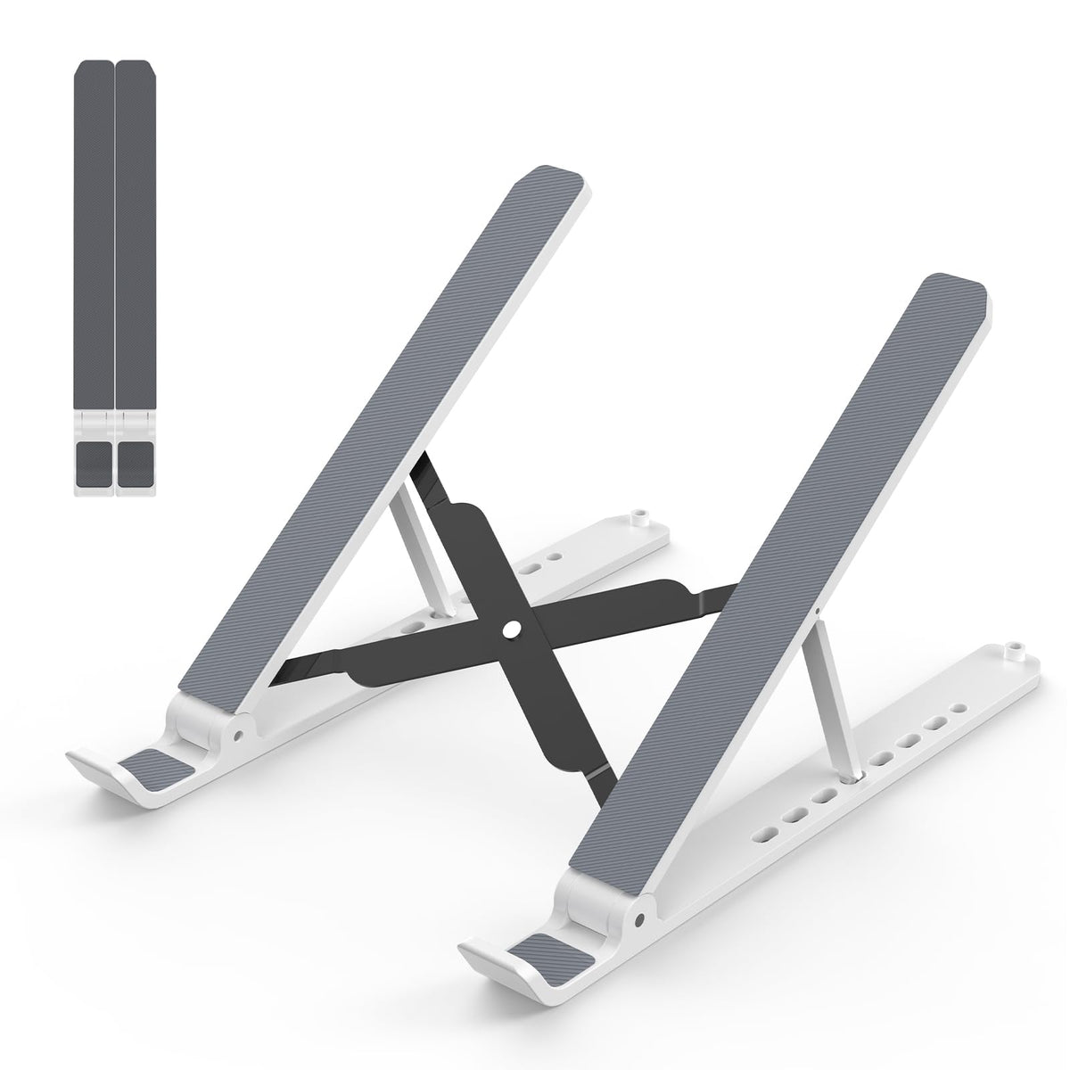 Tonmom Foldable Adjustable Laptop Stand for 10–15.6-Inch Laptops