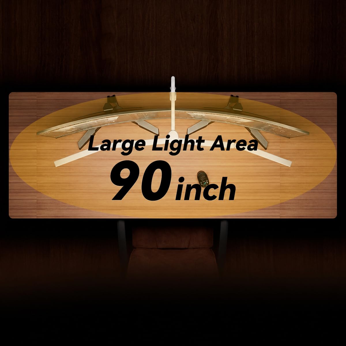 SANDROY VOLT Dimmable LED Desk Lamp with Remote Control