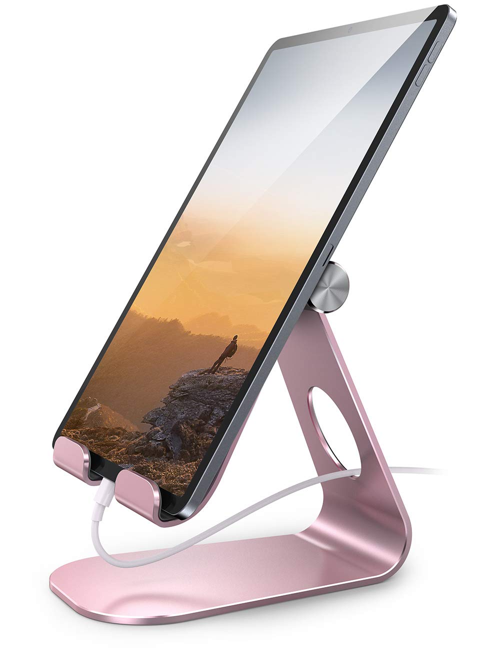 Lamicall Adjustable Tablet Desk Stand for 4–13-Inch Devices