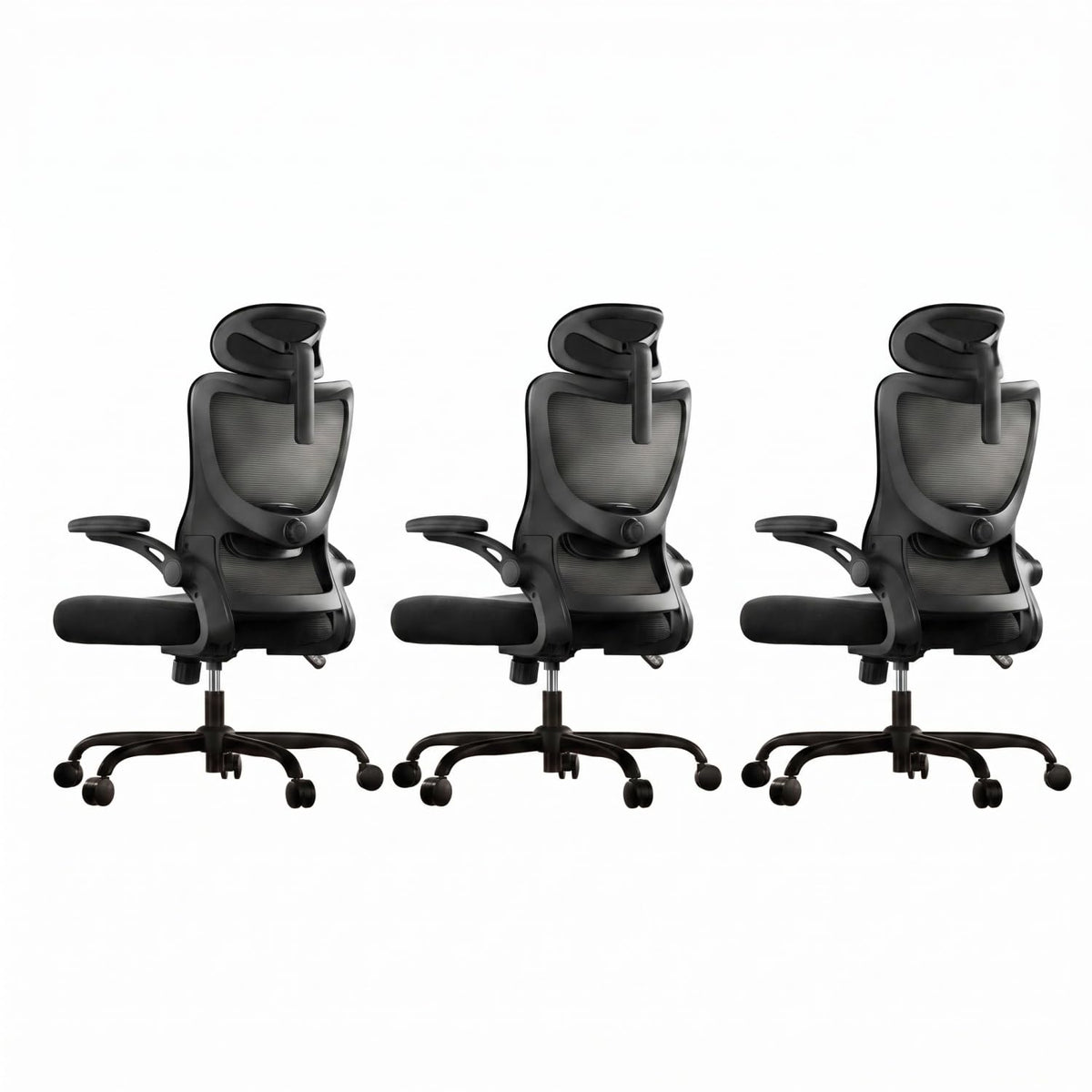 Marsail Ergonomic Office Chair with Adjustable 3D Armrests