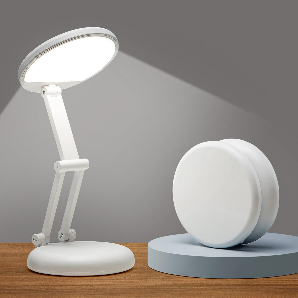 One Fire Rechargeable Desk Lamp for Home Office Use