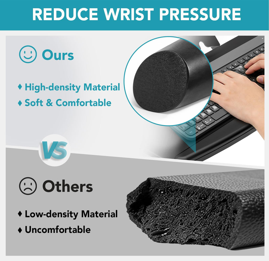 HW03B-002 Keyboard Tray for Office Desk Workstations