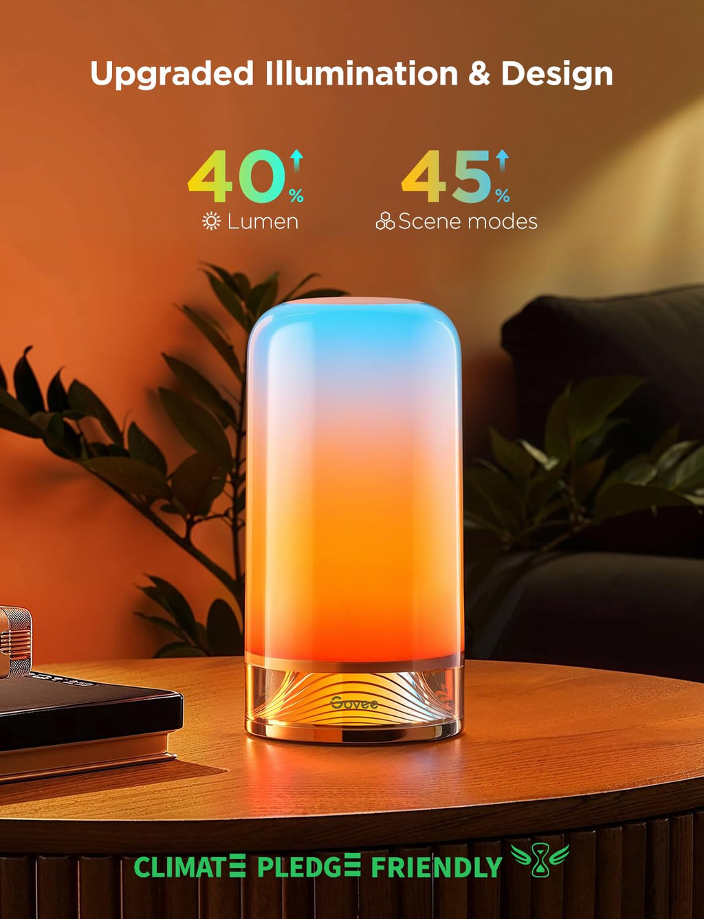 Govee RGBIC Smart Table Lamp 2 with Touch Control