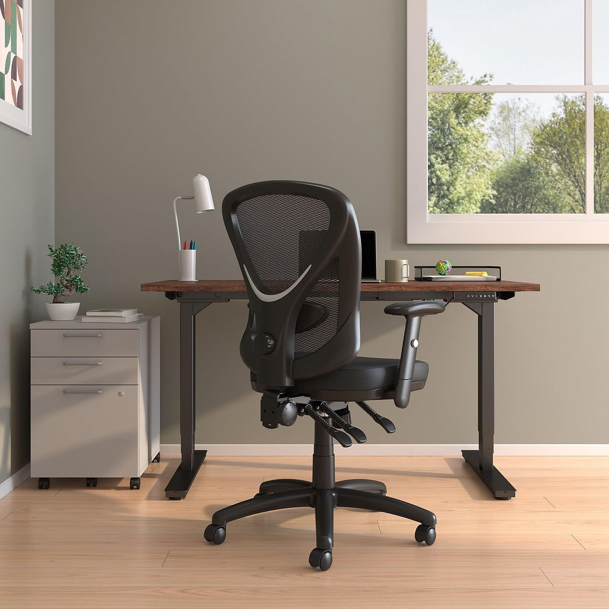Staples Ergonomic Mesh Task Chair for Office Workspaces