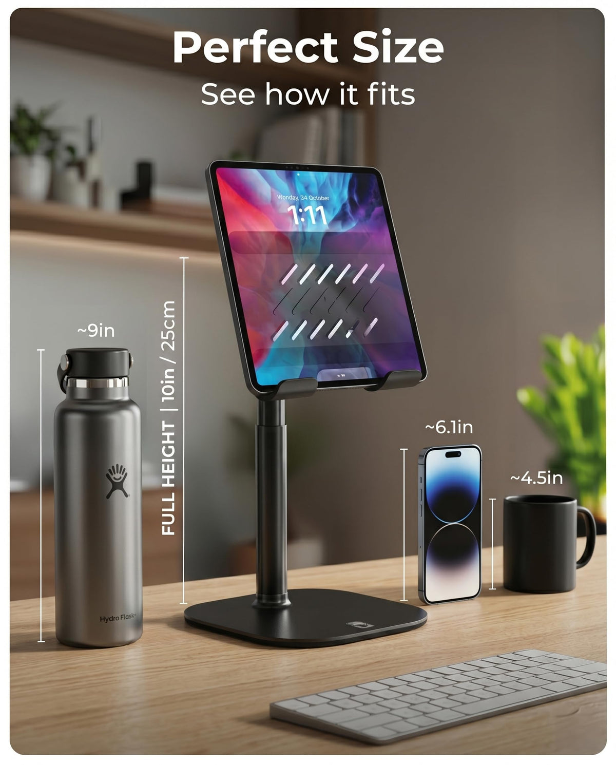 COOPER TabHolder Adjustable Tablet Stand with 270° Tilt