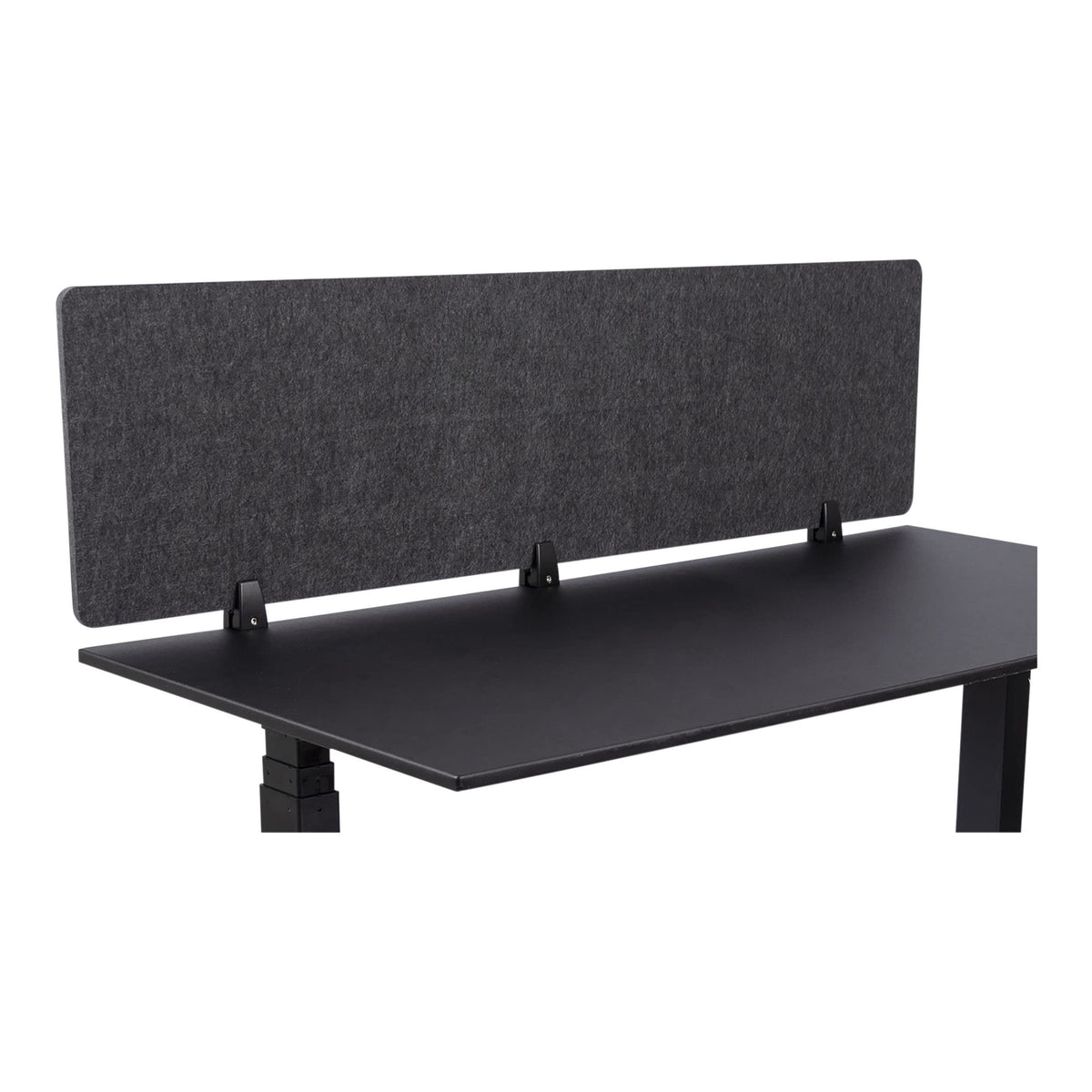 Stand Up Desk Store ReFocus Raw Clamp-On Acoustic Divider