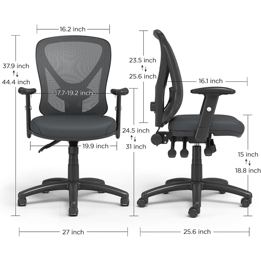 Staples Ergonomic Mesh Task Chair for Office Workspaces