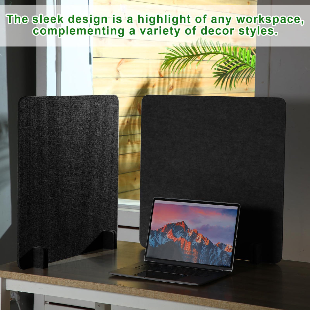 Kisston 12-Pack 24x24-Inch Felt Acoustic Privacy Panels