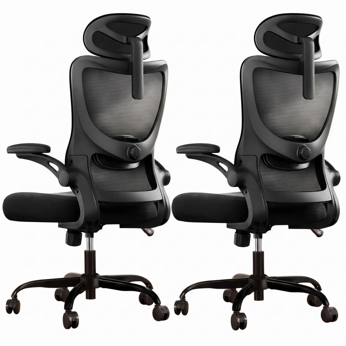 Marsail Ergonomic Office Chair with Adjustable 3D Armrests