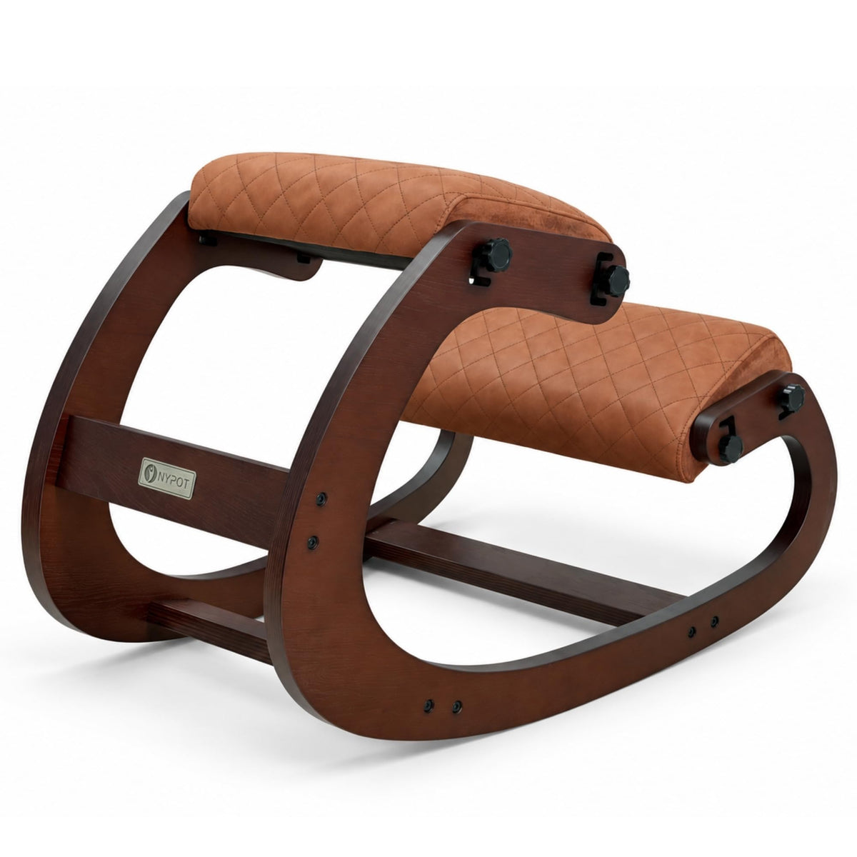 NYPOT Adjustable Ergonomic Rocking Kneeling Chair, 250 lb