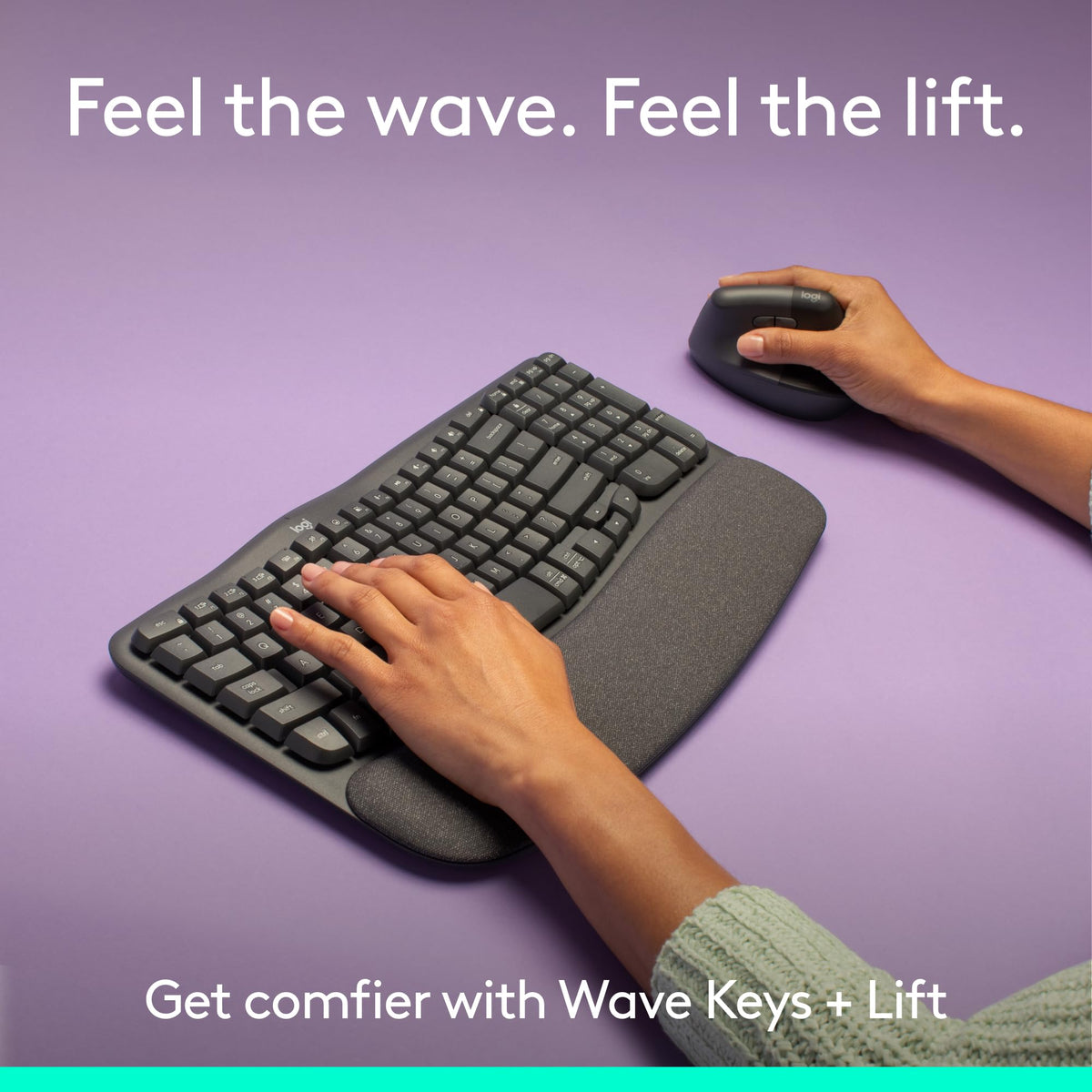 Logitech Lift Wireless Vertical Ergonomic Mouse