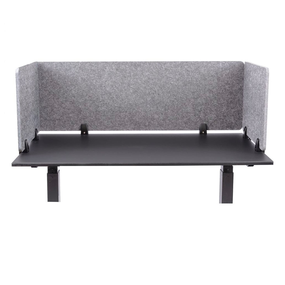 Stand Up Desk Store ReFocus Raw Clamp-On Acoustic Divider