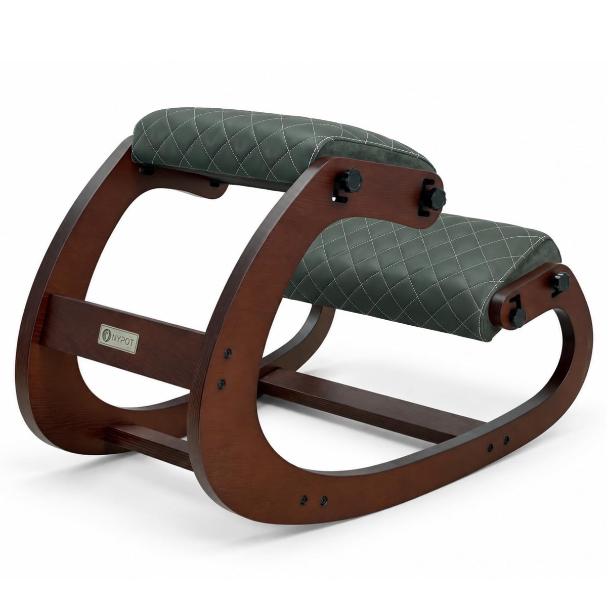 NYPOT Adjustable Ergonomic Rocking Kneeling Chair, 250 lb