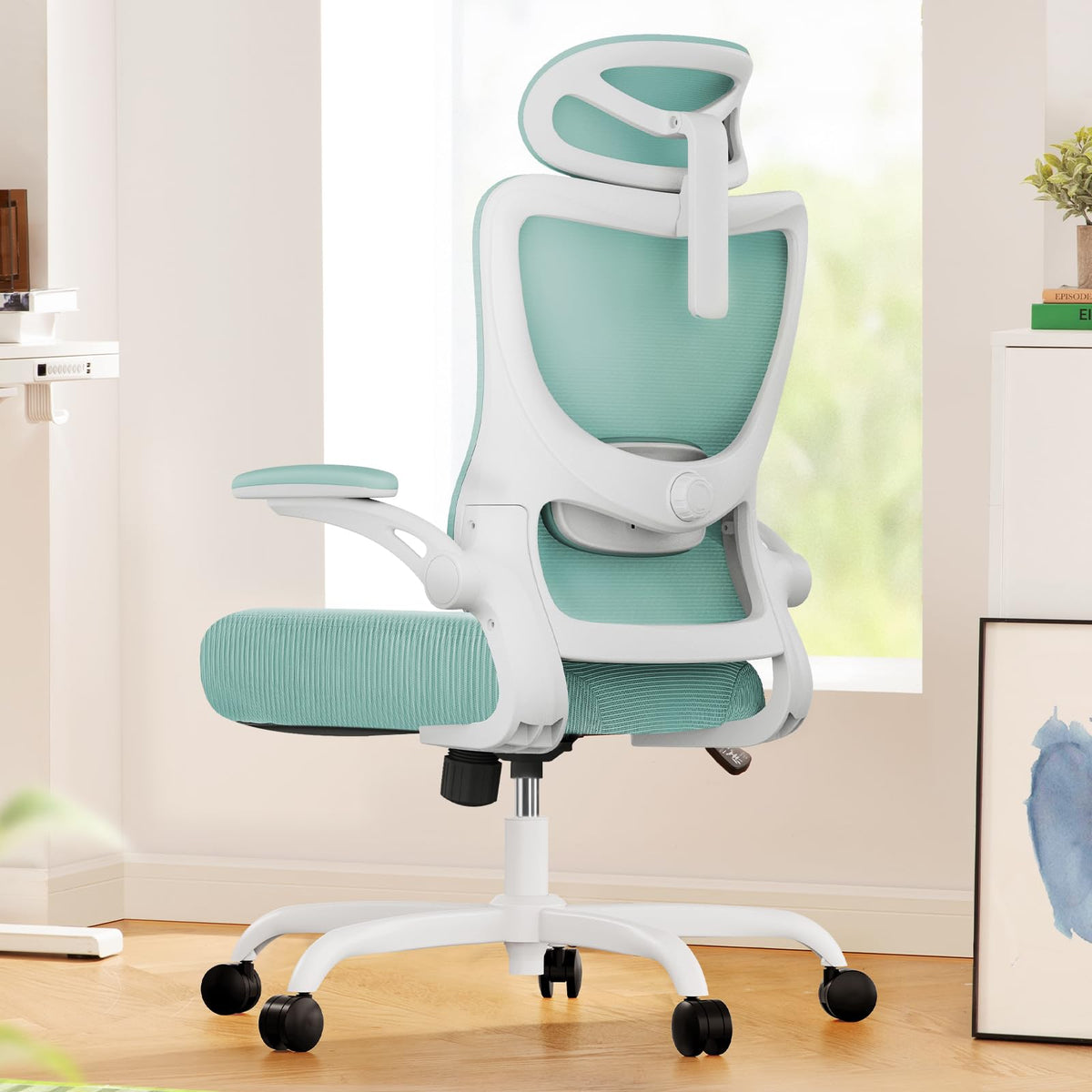 Marsail Ergonomic Office Chair with Adjustable 3D Armrests