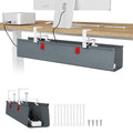 Univivi Under-Desk Cable Management Tray for Office Desks