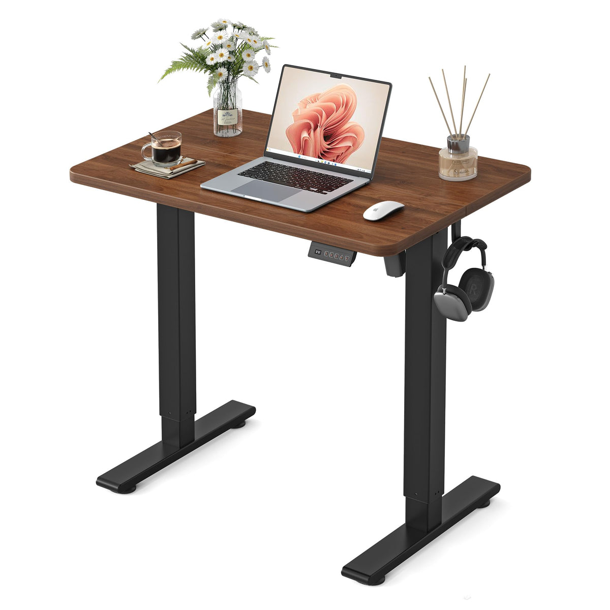FEZIBO Electric Height-Adjustable Standing Office Desk
