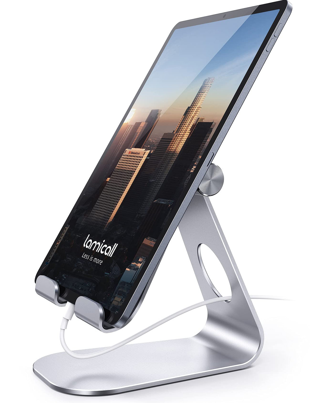 Lamicall Adjustable Tablet Desk Stand for 4–13-Inch Devices