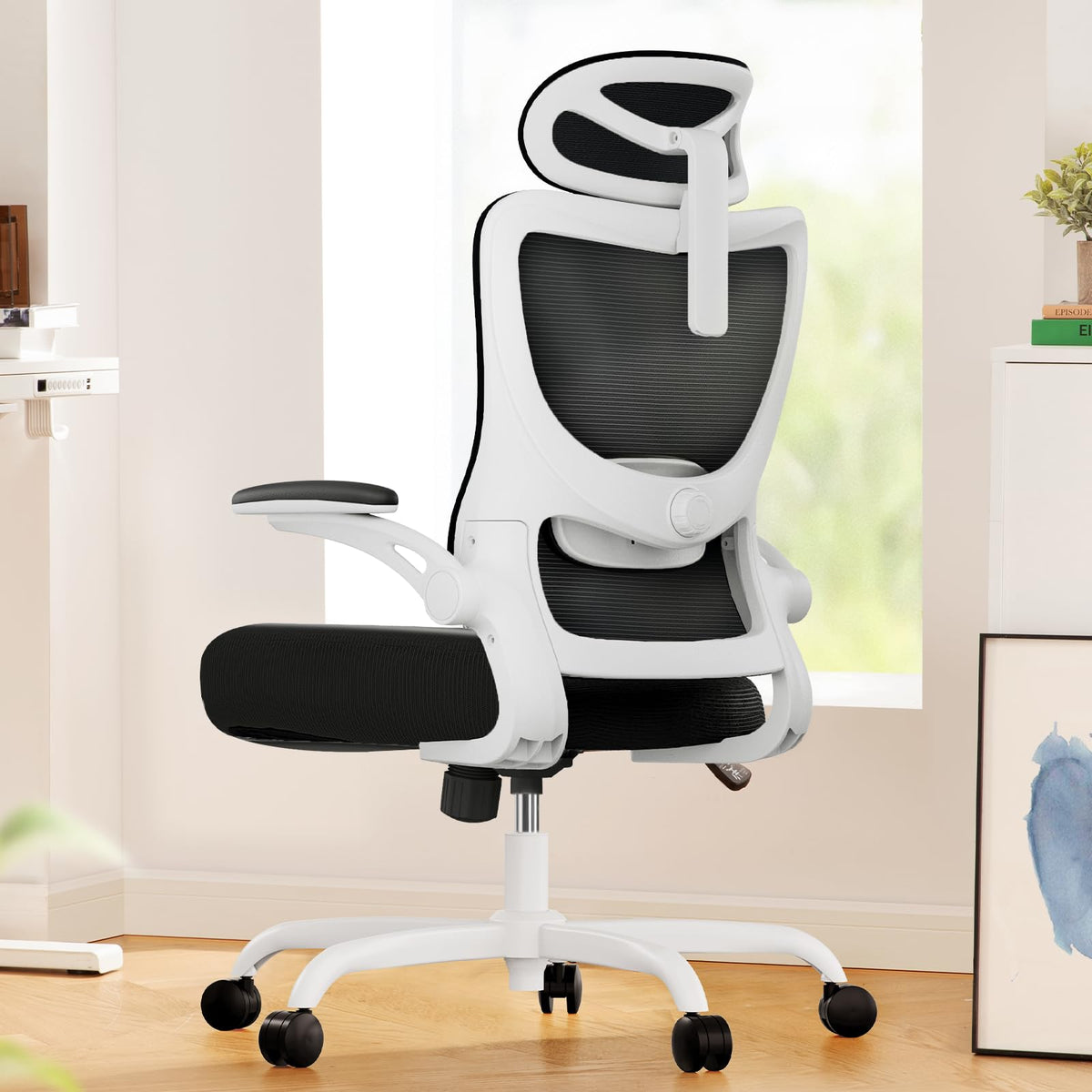 Marsail Ergonomic Office Chair with Adjustable 3D Armrests
