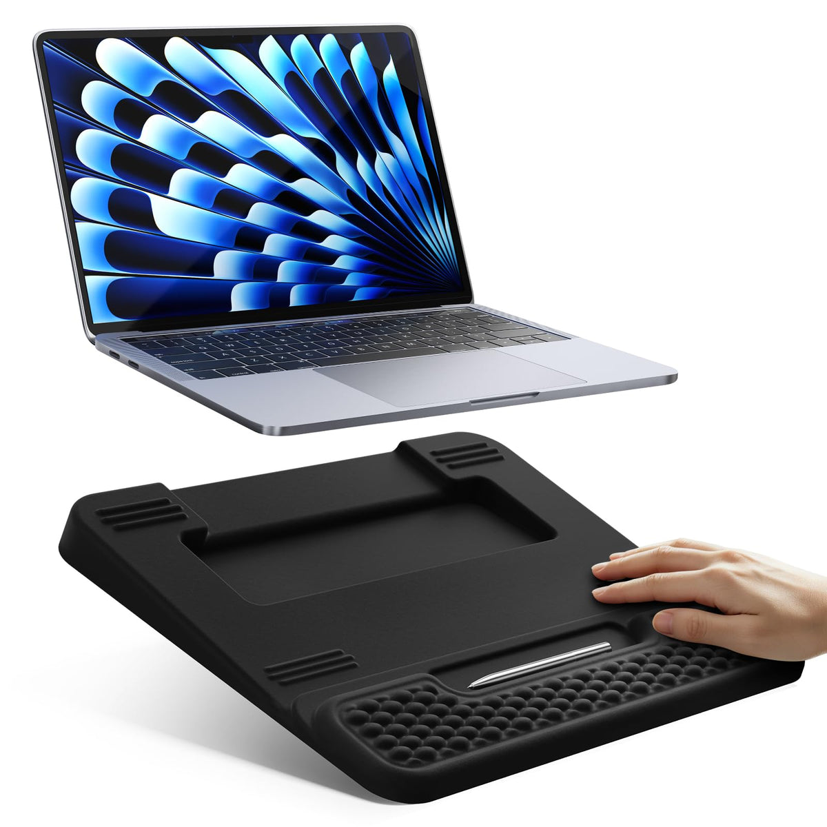 Vaydeer Laptop Stand and Wrist Rest Set for Office Use