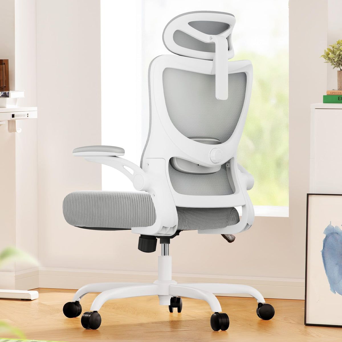 Marsail Ergonomic Office Chair with Adjustable 3D Armrests