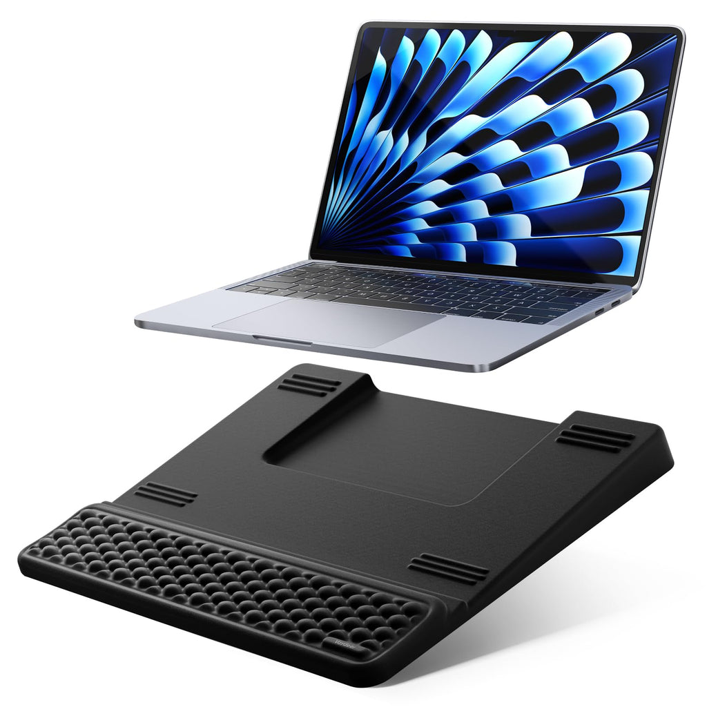 Vaydeer Laptop Stand and Wrist Rest Set for Office Use