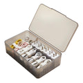 Atathro Extra-Wide Travel Cable Organizer Box with Lid